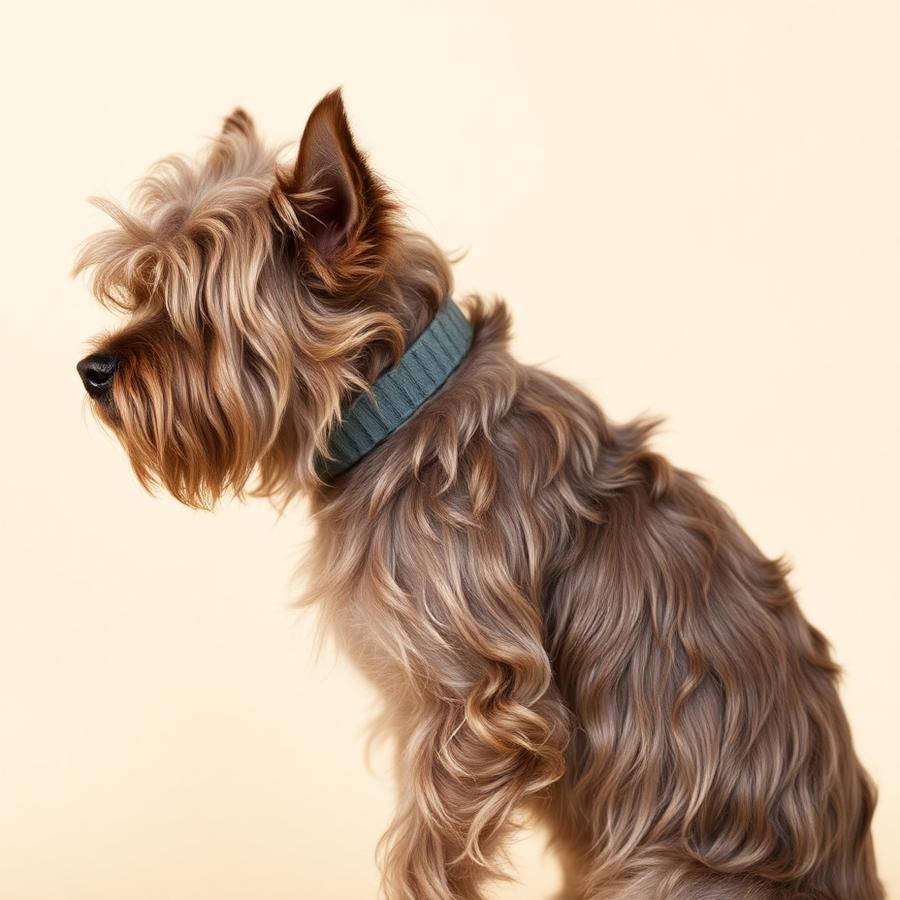 Before — Terrier · full groom